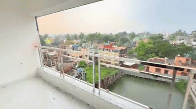Balcony Image of 1850 Sq.ft 3 BHK Apartment / Flat for sale in Konnagar Hooghly for Rs. 6400000