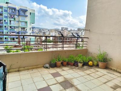 Balcony Image of 1000 Sq.ft 2 BHK Apartment / Flat for sale in Vijay Satyam Kashish Apartment, Kondhwa Pune for Rs. 6200000
