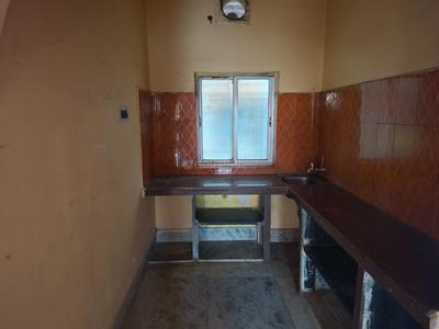 Kitchen Image of 1200 Sq.ft 3 BHK Apartment / Flat for rent in Bansdroni Kolkata for Rs. 13000
