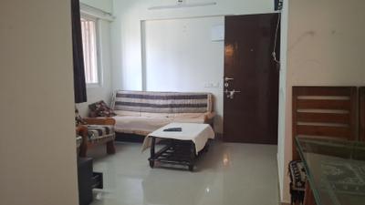 Living Room Image of 650 Sq.ft 1 BHK Apartment / Flat for sale in Godrej Garden City, Jagatpur Ahmedabad for Rs. 3900000