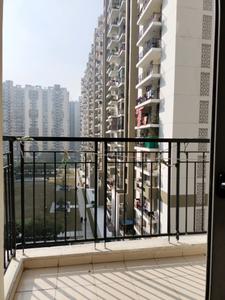 Bedroom Two Image of 1050 Sq.ft 2 BHK Apartment / Flat for rent in Gulshan Bellina, Noida Extension Greater Noida for Rs. 32000