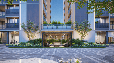 Image of 2106 Sq.ft 3 BHK Apartment / Flat for sale in Elara, PDPU Road, Gandhinagar for Rs. 9126000