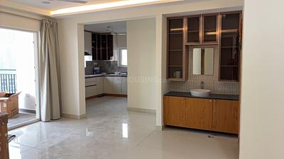 Living Room Image of 1979 Sq.ft 3 BHK Apartment / Flat for rent in Spectra, Financial District Hyderabad for Rs. 75000