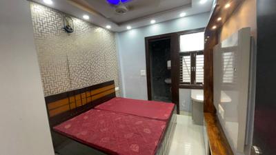 Bedroom Image of 950 Sq.ft 3 BHK Builder Floor for rent in Dwarka Mor New Delhi for Rs. 25500