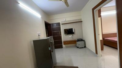 Living Room Image of 700 Sq.ft 1 BHK Apartment / Flat for rent in BTM Layout Bengaluru for Rs. 34999