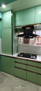 Kitchen Image of 1365 Sq.ft 3 BHK Apartment / Flat for sale in Sliver Towers by Sliver Construction, Binod Nagar Dhanbad for Rs. 8500000