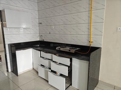 Kitchen Image of 1120 Sq.ft 3 BHK Independent House for sale in Railnagar Rajkot for Rs. 4500000