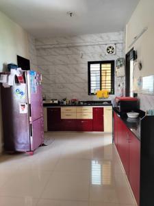 Kitchen Image of 1500 Sq.ft 3 BHK Apartment / Flat for sale in Raama Labh Shiv Vatika, Diwalipura Vadodara for Rs. 6000000