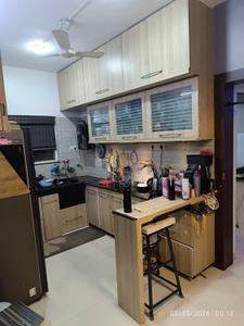 Kitchen Image of 900 Sq.ft 2 BHK Apartment / Flat for rent in Kumar Primavera B6, Wadgaon Sheri Pune for Rs. 42000