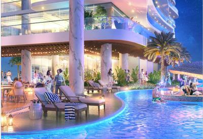 Image of 818 Sq.ft 1 BHK Apartment / Flat for sale in Damac Bay s Edge by Damac Properties, Dubai Harbour, Dubai for Rs. 88400000