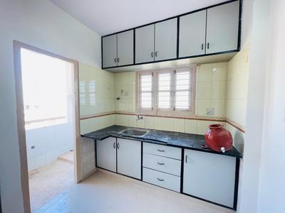 Kitchen Image of 1234 Sq.ft 2 BHK Apartment / Flat for rent in Prahlad Nagar Ahmedabad for Rs. 25000