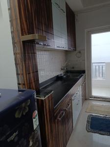 Kitchen Image of 350 Sq.ft 1 RK Apartment / Flat for rent in Habitech Panchtatva Phase 1, Noida Extension Greater Noida for Rs. 17000