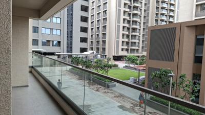 Balcony Image of 2398 Sq.ft 3 BHK Apartment / Flat for rent in Riviera Prestige, Sarkhej Ahmedabad for Rs. 45000