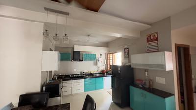 Kitchen Image of 2025 Sq.ft 3 BHK Apartment / Flat for sale in Shanti Saral Heights, Sola Ahmedabad for Rs. 16100000