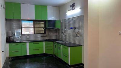 Kitchen Image of 1200 Sq.ft 2 BHK Independent House for rent in Paschim Vishweshwaraiah Enclave, Jalahalli Bengaluru for Rs. 21999