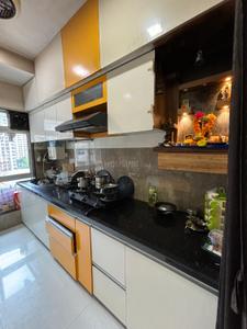 Kitchen Image of 700 Sq.ft 1 BHK Apartment / Flat for sale in Royal Oasis, Malad West Mumbai for Rs. 11500000