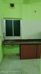 Kitchen Image of 600 Sq.ft 1 BHK Apartment / Flat for sale in Paschim Putiary Kolkata for Rs. 1900000