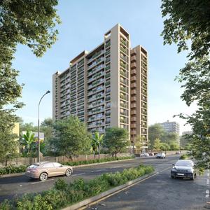 Image of 1935 Sq.ft 3 BHK Apartment / Flat for sale in Shreeji Sarvatra, Zundal, Ahmedabad for Rs. 6500000
