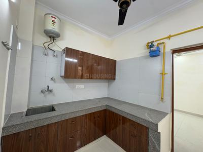 Kitchen Image of 550 Sq.ft 1 BHK Apartment / Flat for rent in Chhattarpur New Delhi for Rs. 19000