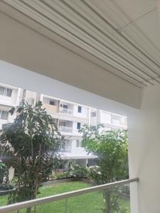Balcony Image of 1715 Sq.ft 3 BHK Apartment / Flat for rent in Solitaire Unity, Kondapur Hyderabad for Rs. 60000
