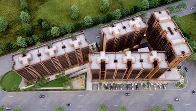Image of 1611 Sq.ft 3 BHK Apartment / Flat for sale in Oculus Navkar Heights, Ognaj, Ahmedabad for Rs. 6767000