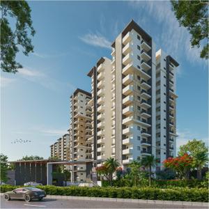 Image of 1700 Sq.ft 3 BHK Apartment / Flat for sale in Hallmark Pinnacle, Kollur, Hyderabad for Rs. 12000000