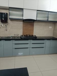 Kitchen Image of 1705 Sq.ft 3 BHK Apartment / Flat for rent in Darshanam Central Park, Sayajiganj Vadodara for Rs. 45000
