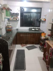 Kitchen Image of 650 Sq.ft 1 BHK Apartment / Flat for rent in Kamothe Navi Mumbai for Rs. 18000