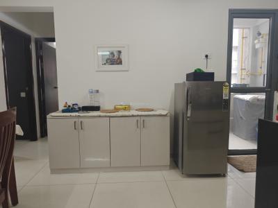 Living Room Image of 1480 Sq.ft 3 BHK Apartment / Flat for rent in Adani Amogha, Shantigram Ahmedabad for Rs. 40000