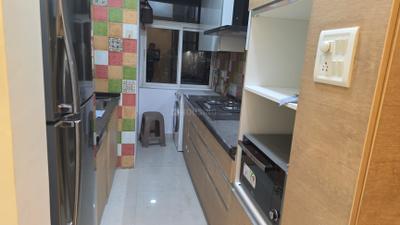 Kitchen Image of 1100 Sq.ft 2 BHK Apartment / Flat for sale in Runwal Greens, Bhandup West Mumbai for Rs. 19000000
