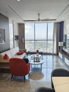 Hall Image of 1500 Sq.ft 3 BHK Apartment / Flat for sale in Monte South, Byculla Mumbai for Rs. 80000000