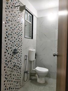 Common Bathroom One Image of 648 Sq.ft 1 BHK Apartment / Flat for sale in Warje Pune for Rs. 5700000