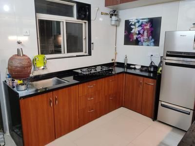 Kitchen Image of 590 Sq.ft 1 BHK Apartment / Flat for rent in Suyog Leher, Kondhwa Pune for Rs. 22000