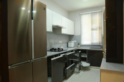 Kitchen Image of 1255 Sq.ft 3 BHK Apartment / Flat for sale in Ubber Mews Gate, Aujala Mohali for Rs. 9800000