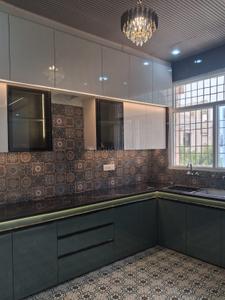 Kitchen Image of 1800 Sq.ft 3 BHK Apartment / Flat for sale in U S U S Pine Homes, Dhakoli Zirakpur for Rs. 7700000