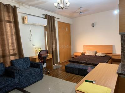 Hall Image of 500 Sq.ft 1 RK Studio for rent in Supertech Czar Suites, Omicron I Greater Noida for Rs. 17000