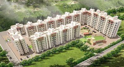 Image of 588 Sq.ft 1 BHK Apartment / Flat for sale in Nirman Vrindavan Gardens, Shramik Nagar, Nashik for Rs. 2400000