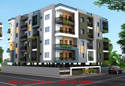 Image of 1100 Sq.ft 2 BHK Apartment / Flat for sale in Venus Silicon City, Rau, Indore for Rs. 4900000