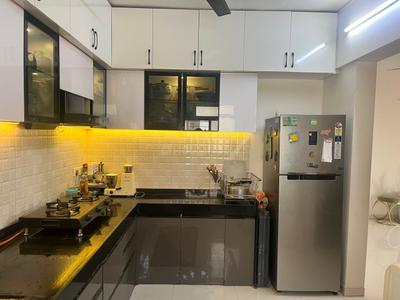 Kitchen Image of 639 Sq.ft 2 BHK Apartment / Flat for sale in Nyati Elan Central II, Wagholi Pune for Rs. 7200000