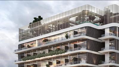 Balcony Image of 710 Sq.ft 1 BHK Apartment / Flat for sale in Downtown Jabel Ali Dubai for Rs. 32178257