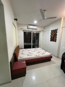 Bedroom Image of 880 Sq.ft 3 BHK Apartment / Flat for rent in Lilleria Signature, Gotri Vadodara for Rs. 18000