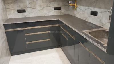 Kitchen Image of 1000 Sq.ft 2 BHK Builder Floor for rent in Kalkaji New Delhi for Rs. 55000