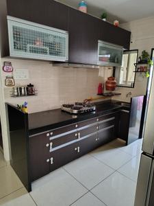 Kitchen Image of 1250 Sq.ft 3.5 BHK Apartment / Flat for sale in Mota Mava Rajkot for Rs. 6600000