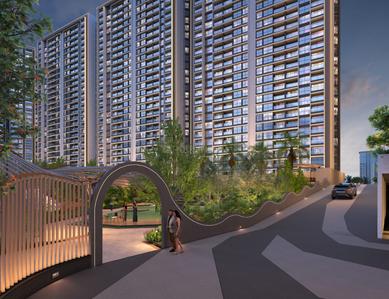 Image of 1000 Sq.ft 2 BHK Apartment / Flat for sale in Mantra Melange, Kharadi, Pune for Rs. 12100000