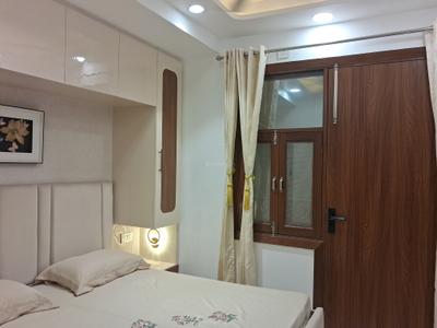 Bedroom Image of 600 Sq.ft 2 BHK Builder Floor for sale in Dwarka Mor New Delhi for Rs. 4000000