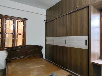 Bedroom Image of 1200 Sq.ft 2 BHK Independent House for rent in Byatarayanapura Bengaluru for Rs. 31000