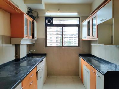 Kitchen Image of 900 Sq.ft 2 BHK Apartment / Flat for rent in Kasarvadavali Thane for Rs. 30000
