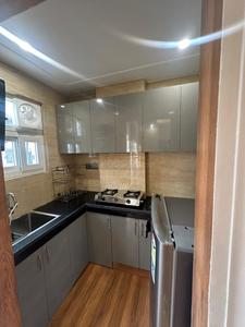 Kitchen Image of 500 Sq.ft 1 RK Independent House for rent in Sector 56 Gurgaon for Rs. 25000