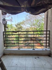 Balcony Image of 600 Sq.ft 1 BHK Apartment / Flat for sale in Chavandai Complex, Kalwa Thane for Rs. 7500000