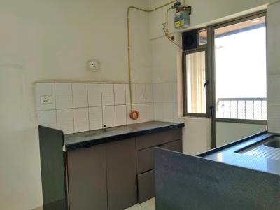 Kitchen Image of 850 Sq.ft 2 BHK Apartment / Flat for rent in Eden Woods Complex, Thane West Thane for Rs. 40000